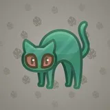 Scared Cat #7606 Scared Cat #7606