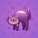 Scared Cat #7622 Scared Cat #7622