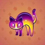 Scared Cat #7640