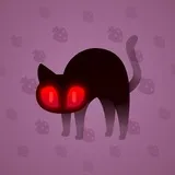 Scared Cat #7667 Scared Cat #7667