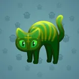 Scared Cat #7673 Scared Cat #7673