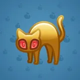 Scared Cat #7710 Scared Cat #7710