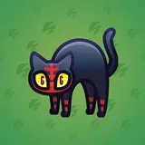 Scared Cat #7779 Scared Cat #7779