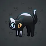 Scared Cat #7817 Scared Cat #7817
