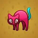 Scared Cat #7832 Scared Cat #7832