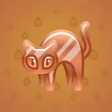 Scared Cat #7840 Scared Cat #7840