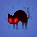 Scared Cat #7888 Scared Cat #7888