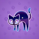 Scared Cat #7939 Scared Cat #7939