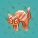 Scared Cat #7944