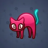 Scared Cat #7980 Scared Cat #7980