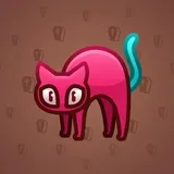 Scared Cat #8001 Scared Cat #8001