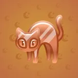 Scared Cat #8029 Scared Cat #8029