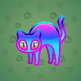 Scared Cat #8112 Scared Cat #8112