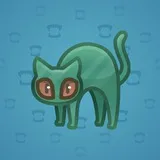 Scared Cat #8157 Scared Cat #8157