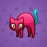 Scared Cat #8191 Scared Cat #8191