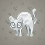 Scared Cat #8203 Scared Cat #8203