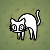 Scared Cat #8290