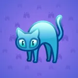 Scared Cat #8299 Scared Cat #8299