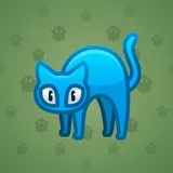 Scared Cat #8303 Scared Cat #8303