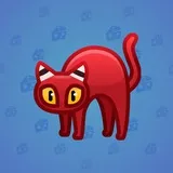 Scared Cat #8343