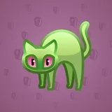 Scared Cat #8407
