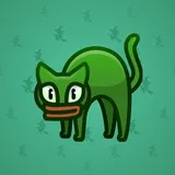 Scared Cat #8409 Scared Cat #8409