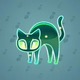 Scared Cat #8412 Scared Cat #8412