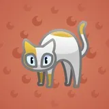 Scared Cat #8425