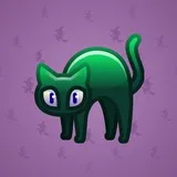 Scared Cat #8480 Scared Cat #8480