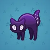 Scared Cat #8498 Scared Cat #8498