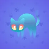 Scared Cat #8540 Scared Cat #8540