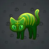 Scared Cat #8558 Scared Cat #8558