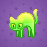Scared Cat #8570 Scared Cat #8570