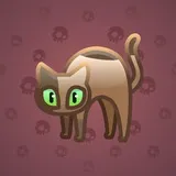 Scared Cat #8596 Scared Cat #8596