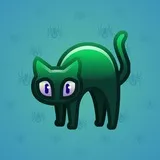 Scared Cat #8611 Scared Cat #8611