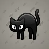 Scared Cat #8630 Scared Cat #8630