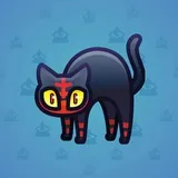 Scared Cat #8642 Scared Cat #8642