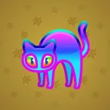 Scared Cat #8655 Scared Cat #8655