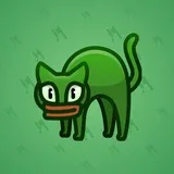 Scared Cat #8665 Scared Cat #8665