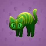 Scared Cat #8668 Scared Cat #8668