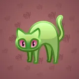 Scared Cat #8769 Scared Cat #8769