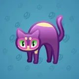 Scared Cat #8780 Scared Cat #8780