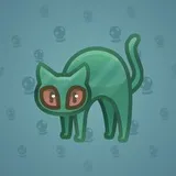 Scared Cat #8951