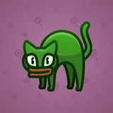 Scared Cat #8971 Scared Cat #8971