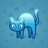 Scared Cat #8999 Scared Cat #8999