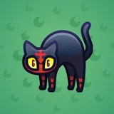 Scared Cat #9013 Scared Cat #9013
