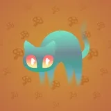 Scared Cat #9044