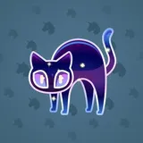 Scared Cat #9055 Scared Cat #9055