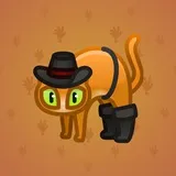 Scared Cat #9077 Scared Cat #9077