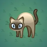 Scared Cat #9105 Scared Cat #9105